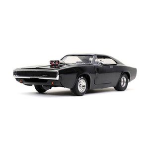 Fast and Furious 9: The Fast Saga - 1970 Dodge Charger Black 1:24 Scale Hollywood Ride Die-Cast Vehicle