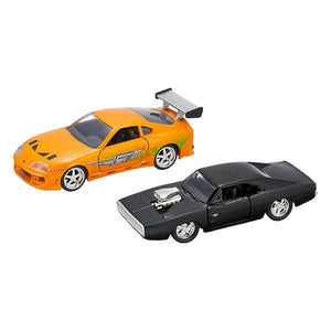 Fast & Furious - Don's Charger & Brian's Supra 1:32 Scale Hollywood Ride Die-Cast Vehicles - Set of 2