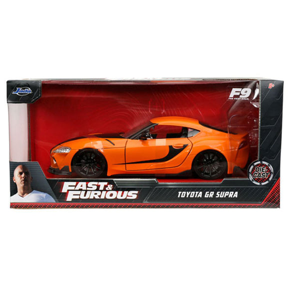 Fast and Furious 9: The Fast Saga - 2020 Toyota Supra Metallic Orange 1:32 Scale Hollywood Ride Die-Cast Vehicle