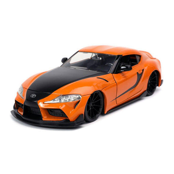 Fast and Furious 9: The Fast Saga - 2020 Toyota Supra Metallic Orange 1:24 Scale Hollywood Ride Die-Cast Vehicle