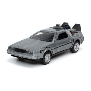 Back to the Future - Time Machine Free Rolling 1:32 Scale Hollywood Ride Die-Cast Vehicle