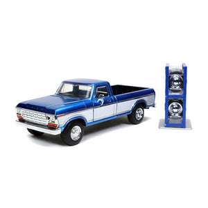 Just Trucks - Ford F-150 1979 Blue 1:24 Scale Die-Cast Vehicle