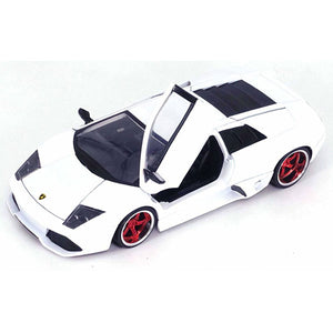 HyperSpec - Lamborghini Murcielago LP640 White 1:24 Scale Die-Cast Vehicle