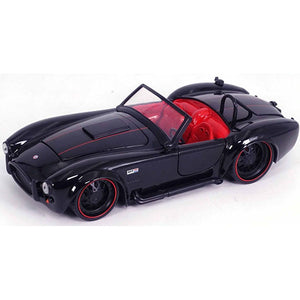 Big Time Muscle - Shelby Cobra 427 S/C 1965 Black 1:24 Scale Die-Cast Vehicle