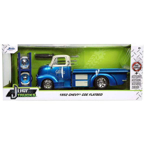 Just Trucks - 1952 Chevy COE Flatbed 1:24 Scale Die-Cast Vehicle