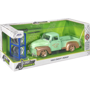 Just Trucks - Chevy Pick Up 1953 Green 1:24 Scale Die-Cast Vehicle