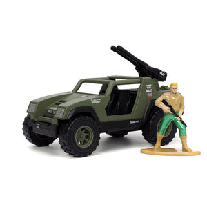 G.I. Joe - VAMP with Duke Figure 1:32 Scale Hollywood Ride Die-Cast Vehicle