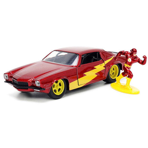 Flash (Comics) - The Flash & 1973 Chevrolet Camero 1:32 Scale Hollywood Ride Die-Cast Vehicle