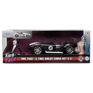 Batman (Comics) - 1965 Shelby Cobra with Two-Face 1:32 Scale Die-Cast Vehicle