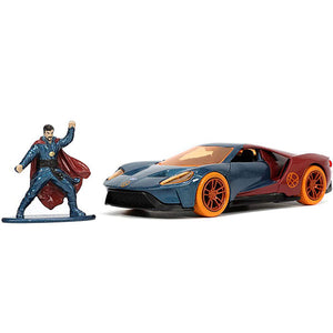 Avengers (Comics) - 2017 Ford GT with Doctor Strange Figure 1:32 Scale Die-Cast Vehicle