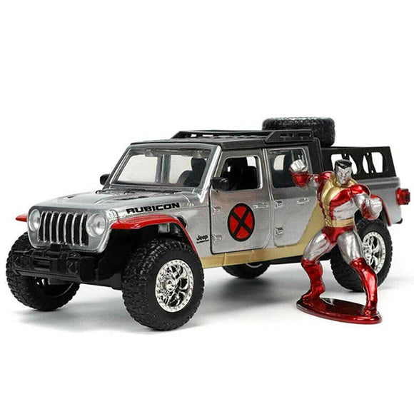 X-Men (Comics) - Colossus & 2020 Jeep Gladiator Figure 1:32 Scale Die-Cast Vehicle