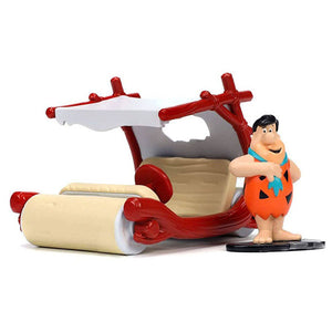 The Flintstones - Flintmobile with Fred Flintstone 1:32 Scale Hollywood Ride Die-Cast Vehicle