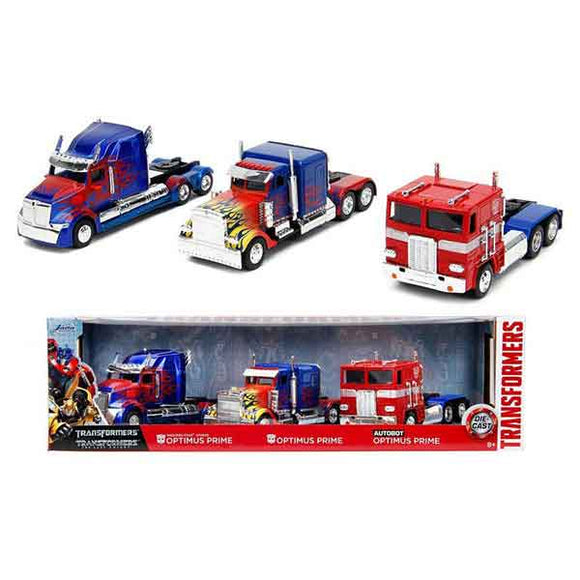 Transformers 5: The Last Knight - Optimus Prime 1:32 Scale Die-Cast Vehicles - Set of 3