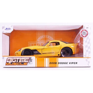 Big Time Muscle - 2008 Dodge Viper SRT10 1:24 Scale Die-Cast Vehicle