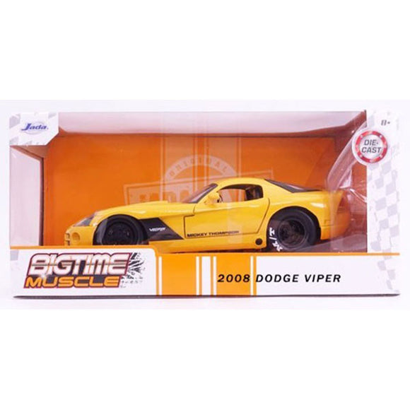 Big Time Muscle - 2008 Dodge Viper SRT10 1:24 Scale Die-Cast Vehicle