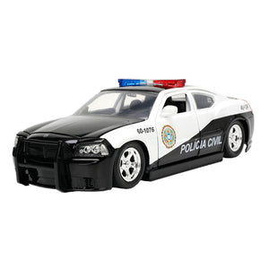 Fast & Furious - 2006 Dodge Charger Police Car 1:24 Scale Die-Cast Vehicle