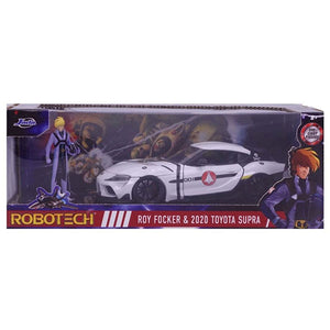 Robotech - Roy Focker & 2020 Toyota Supra 1:24 Scale Die-Cast Vehicle