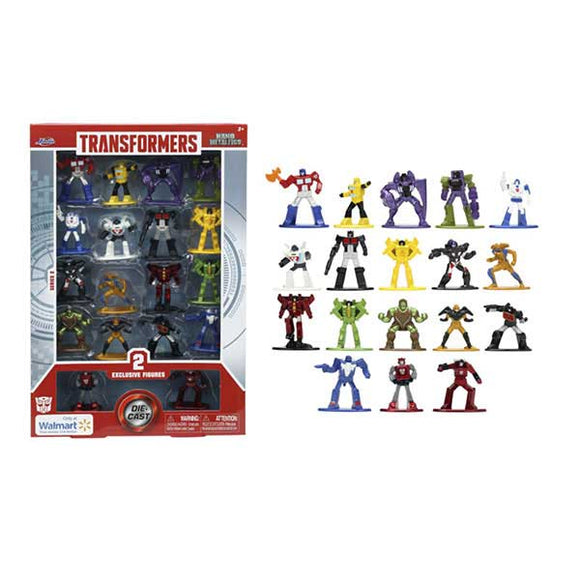 Transformers (TV) Nano MetalFig Mini Figures - Set of 18