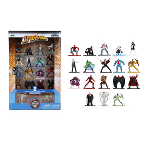 Marvel Comics - Spider-Man Nano MetalFig Mini Figures - Set of 18