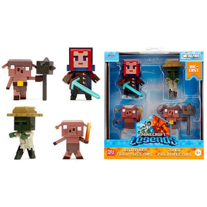 Minecraft - Legends 2.5" MetalFig Die-Cast Figures - Set of 4