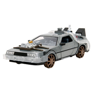 Back to the Future 3 - Delorean 1:24 Scale Die-Cast Vehicle (with Lights)