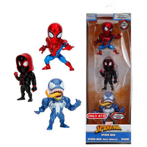 Marvel Comics - Spider-Man 2.5" MetalFig Die-Cast Figures - Set of 3