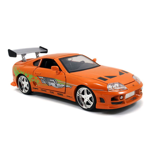 Fast and Furious - '95 Toyota Supra OR 1:24 Scale Hollywood Ride Die-Cast Vehicle