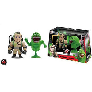 Ghostbusters - Venkman & Slimer 4" (Wave 1) Metals Die-Cast Figure - Set of 2