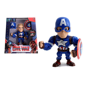 Captain America 3: Civil War - Captain America 6" (Wave 1) Metals Die-Cast Figure