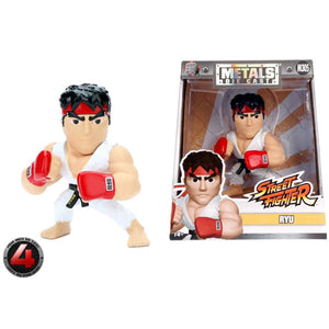 Street Fighter - Ryu 4" Metals Die-Cast Figure