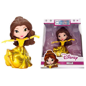 Beauty and the Beast (1991) - Belle with Gold Dress 4" Metals Die-Cast Figure