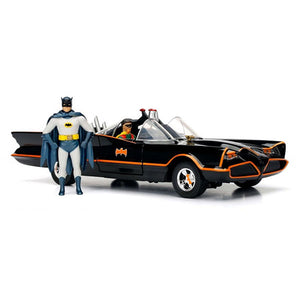 Batman (TV) - Batmobile with Batman & Robin 1:24 Scale Die-Cast Vehicle