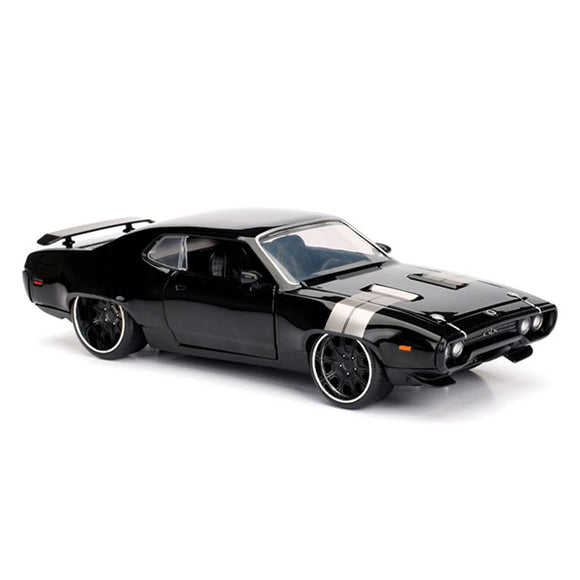 Fast and Furious 8 - Dom's '72 Plymouth GTX 1:24 Scale Hollywood Ride Die-Cast Vehicle