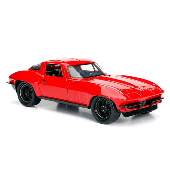 Fast and Furious 8 - '66 Chevy Corvette 1:24 Scale Hollywood Ride Die-Cast Vehicle