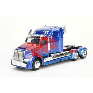 Transformers - Western Star Truck Optimus Prime Free Rolling 1:32 Scale Hollywood Ride Die-Cast Vehicle