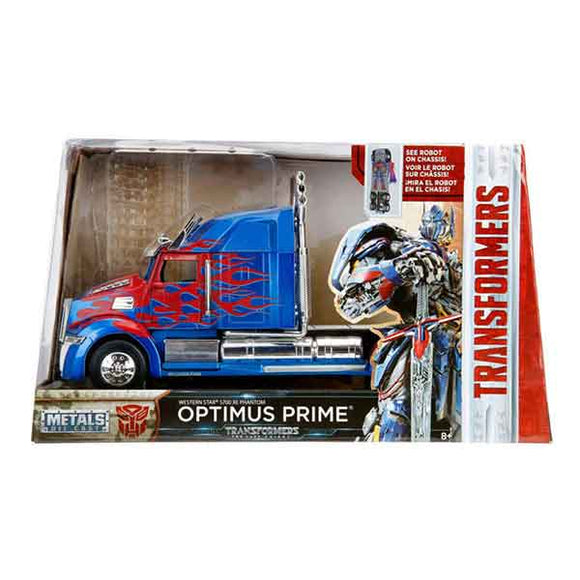 Transformers 5: The Last Knight - Optimus Prime Western Star 1:24 Scale Hollywood Ride Die-Cast Vehicle