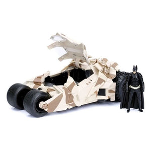 Batman The Dark Night - Batmobile Camo with Batman 1:24 Scale Hollywood Ride Die-Cast Vehicle