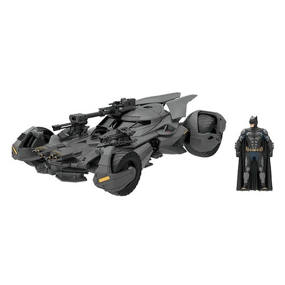 Justice League (2017) - Batmobile with Batman Figure 1:24 Scale Die-Cast Vehicle