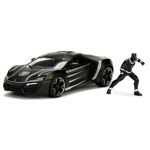 Avengers (Comics) - Black Panther Lykan Hypersport 1:24 Scale Hollywood Ride Die-Cast Vehicle