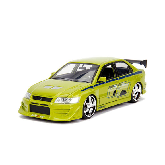 Fast and Furious - Brian's 2002 Mitsubishi Lancer Evolution VII 1:24 Scale Hollywood Ride Die-Cast Vehicle