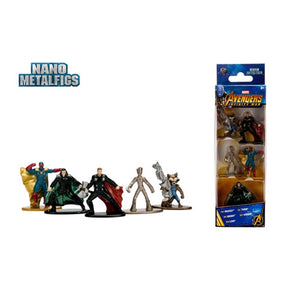 Avengers 3: Infinity War - Nano Metalfigs (#2) Mini Figures - Set of 5