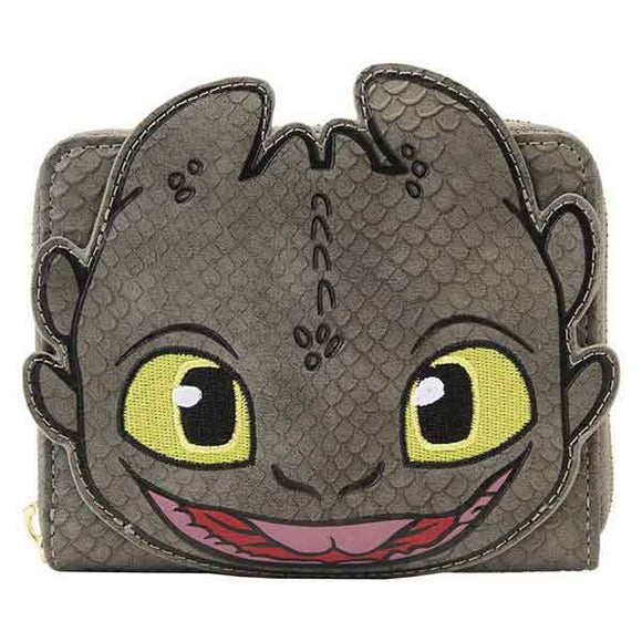 How to Train Your Dragon - Toothless Zip-Around Purse