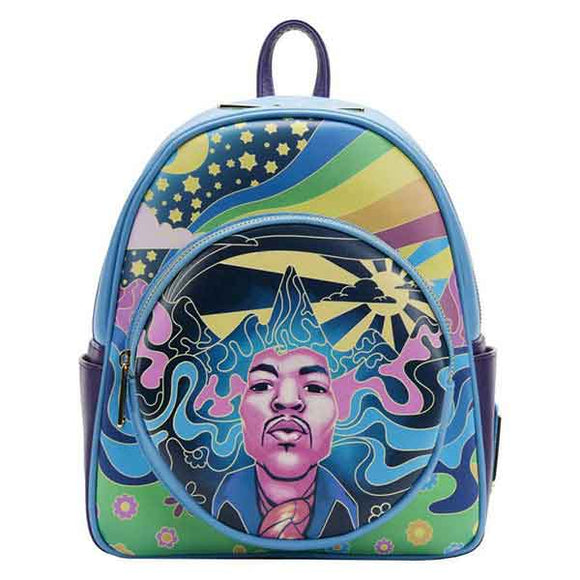 Jimi Hendrix - Psychadelic Landscape Glow Mini Backpack