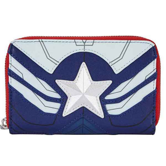 The Falcon and the Winter Soldier - Captain America Zip-Around Purse