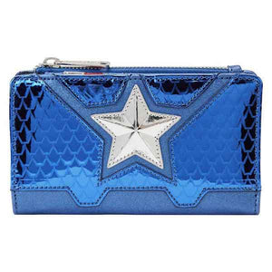 Marvel Comics - Captain America Costume Bi-Fold Flap Purse