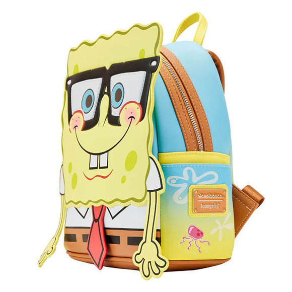 Spongebob - Spongebob with Glasses Cosplay Mini Backpack