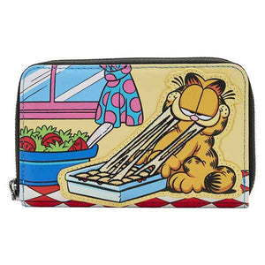 Garfield - Garfield Loves Lasagna Zip-Around Purse