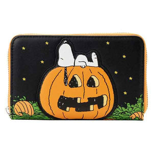 Peanuts - Great Pumpkin Snoopy Doghouse Zip-Around Purse