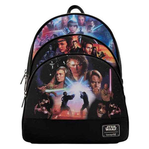 Star Wars - Prequel Trilogy Triple Pocket Mini Backpack