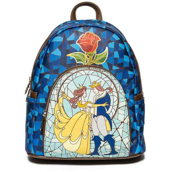 Beauty and the Beast (1991) - Stain Glass Mini Backpack